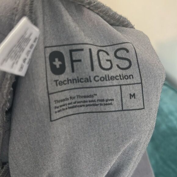 Figs Technical Collection Gray Scrub Pants M - Picture 8 of 8
